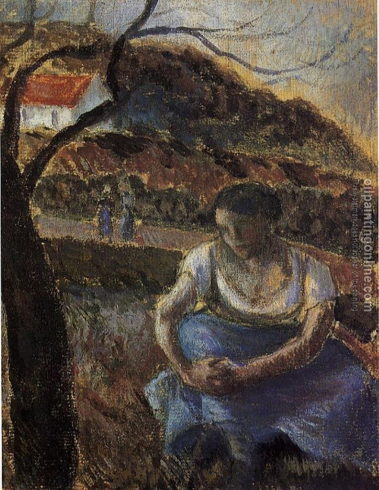 Pissarro, Camille - Seated Peasant Woman